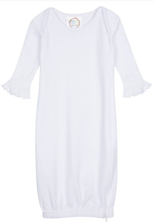 Blank Ruffle Gown