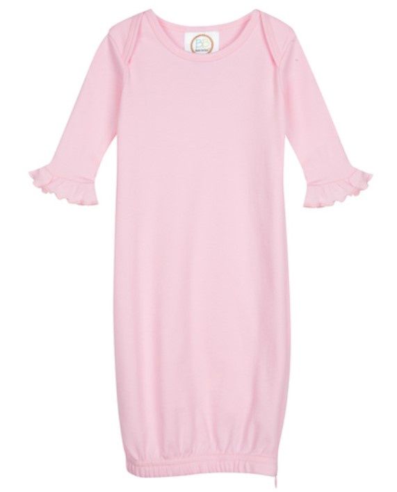 Blank Ruffle Gown, Colour: Pink