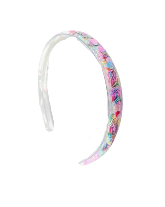 Clear Headband with Sequin