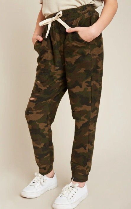 Camo Jogger, Size: 7/8
