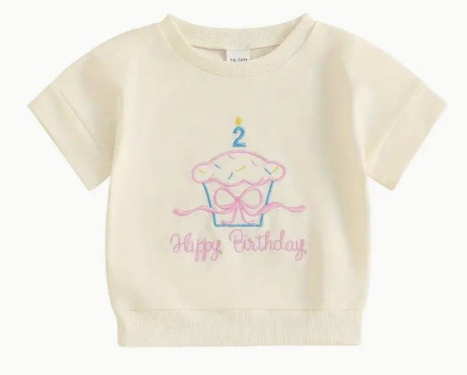 2nd Birthday Cupcake T Shirt
