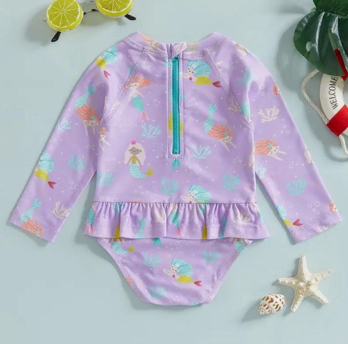 Purple Mermaid Swim