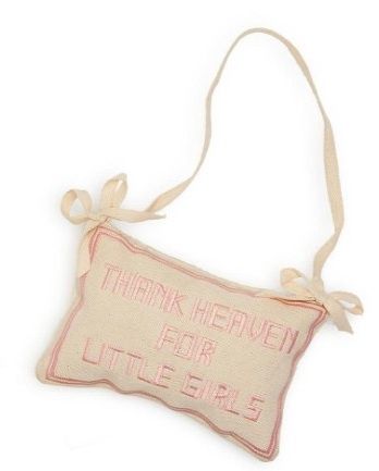 Thank Heaven Pillow, COLOR: Pink