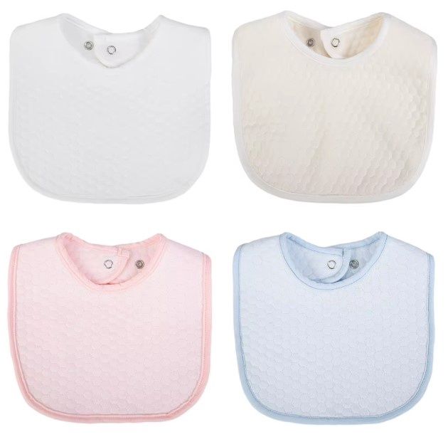 Jacquard Comb Bib