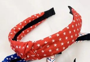 July Headbands, COLOR: Red