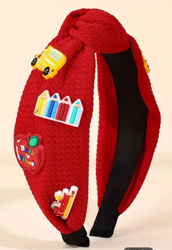 B2S Red Headband