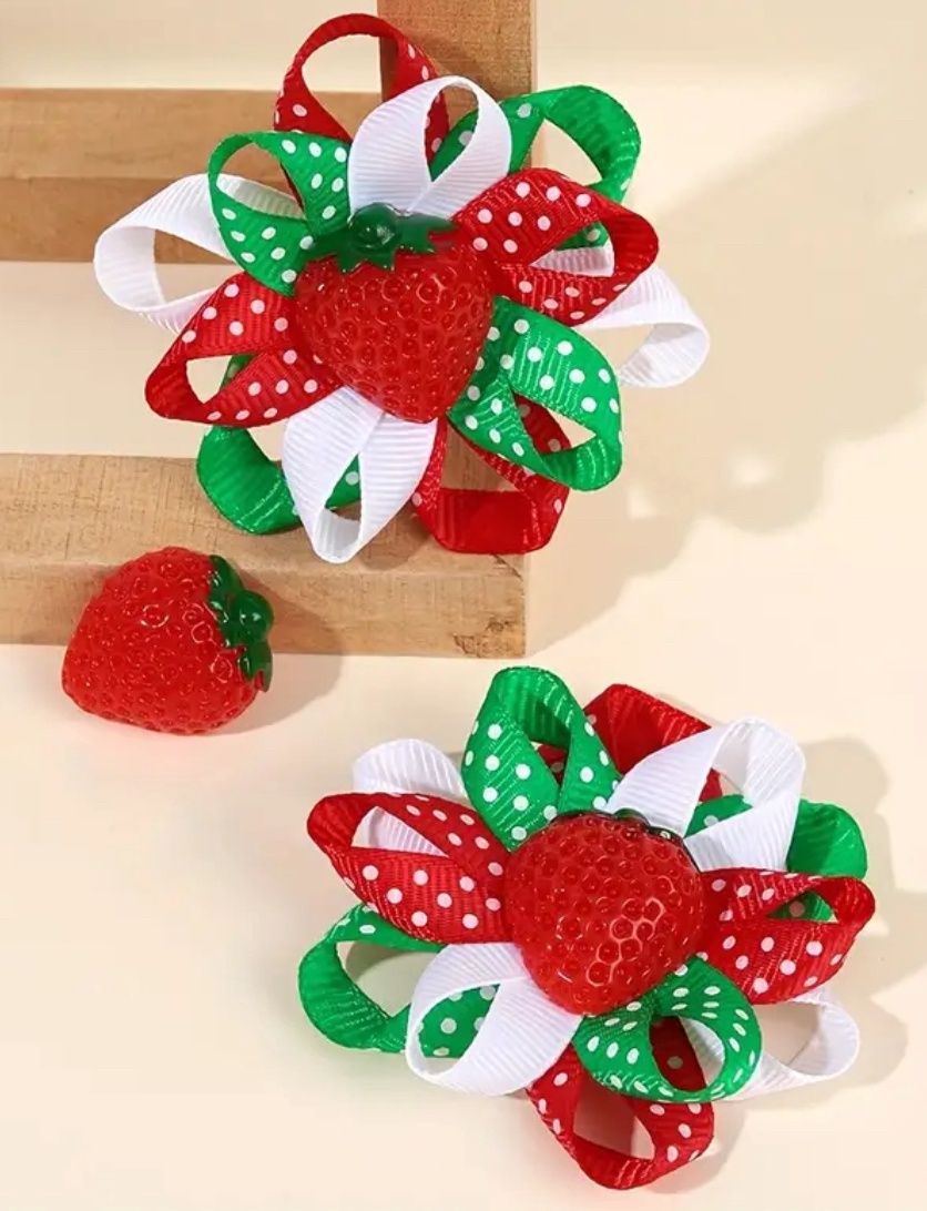 Strawberry Bow