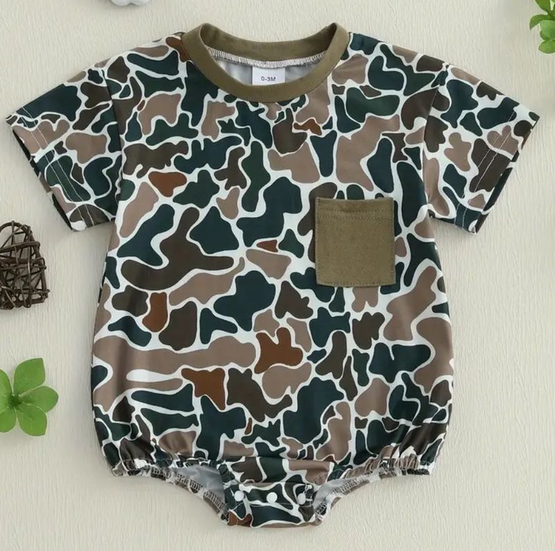Camo Baby Romper