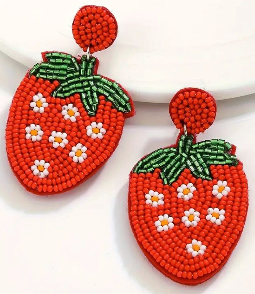 Strawberry Earrings