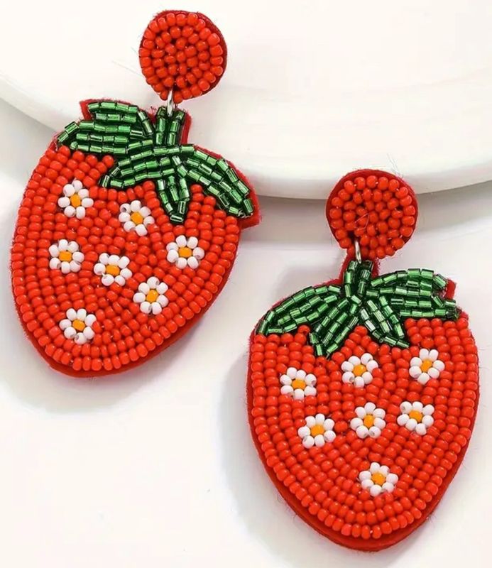 Strawberry Earrings