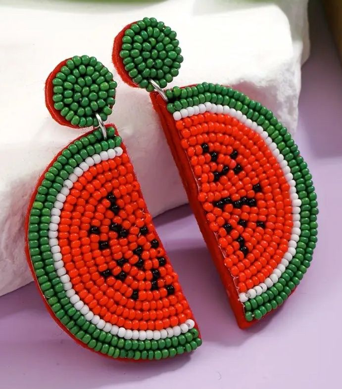 Watermelon Earrings
