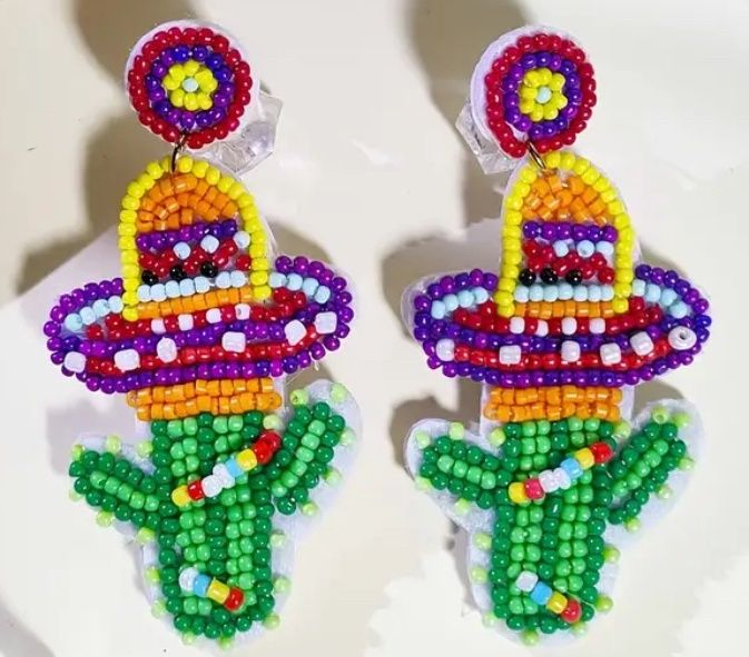 Cactus Earrings