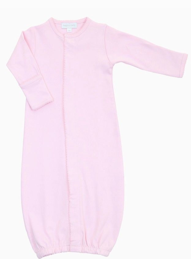 Essential Converter Gown Pink Stripe, Size: Newborn