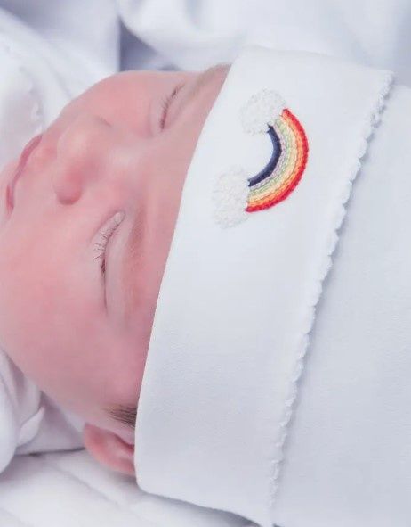 Rainbow Baby Hat