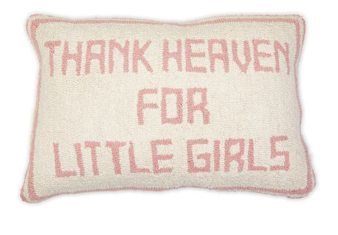Thank Heaven Nursery Pillow, COLOR: Girls