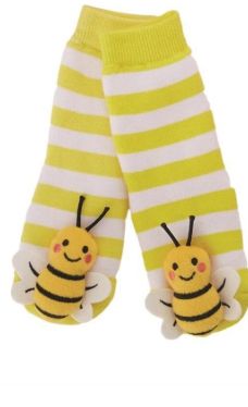 Rattle Socks, COLOR: Bumblebee