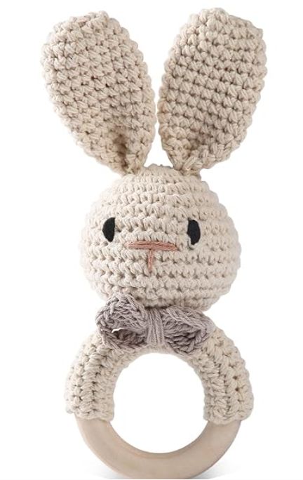 Crochet Bunny Rattle