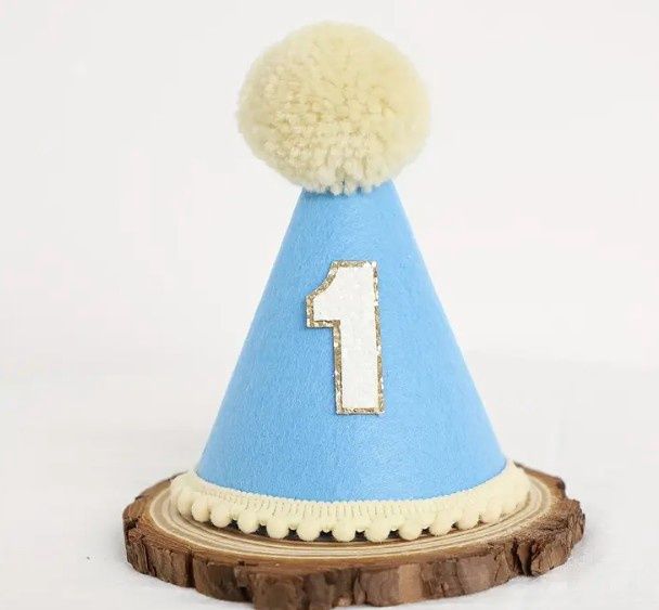 Boys 1st Birthday Hat