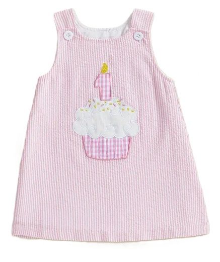 Seersucker One Cupcake Dress