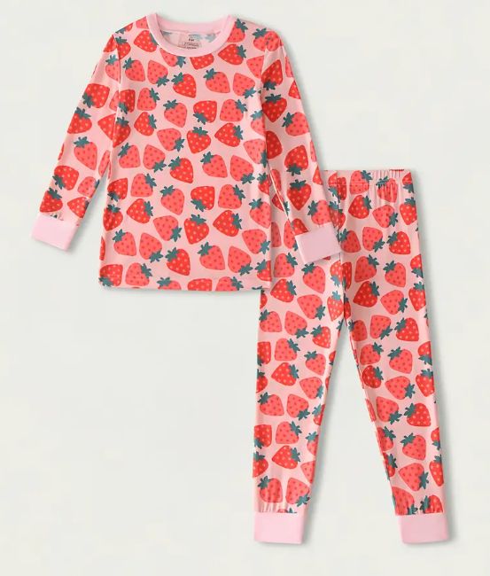 Strawberry Bamboo Set