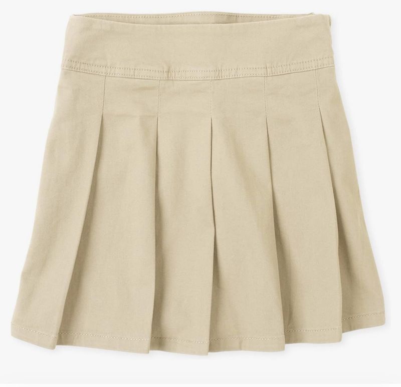 Girls Khaki Skort