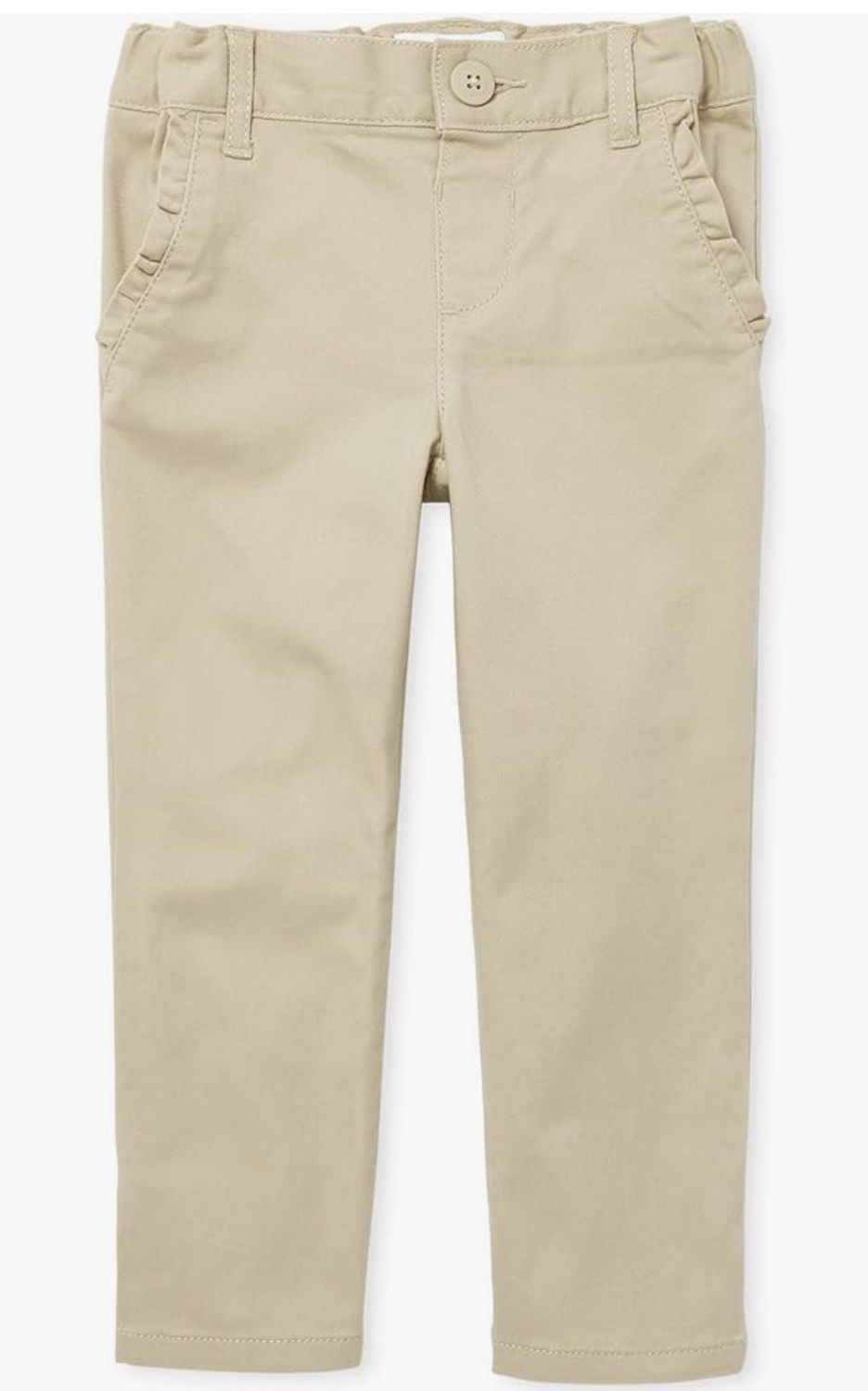 Girls Khaki Pants, Size: 2T