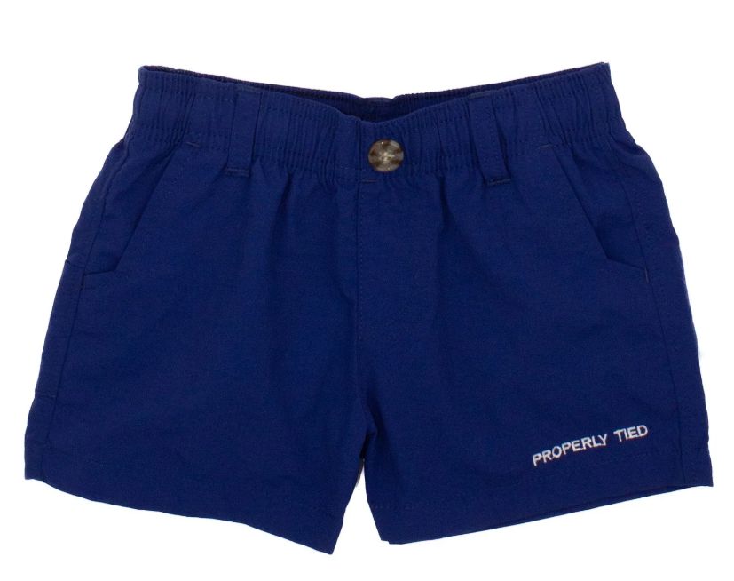 Mallard Shorts, COLOR: Marine Navy, Size: 2T