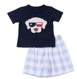 American Puppy Set, Size: 12/18M