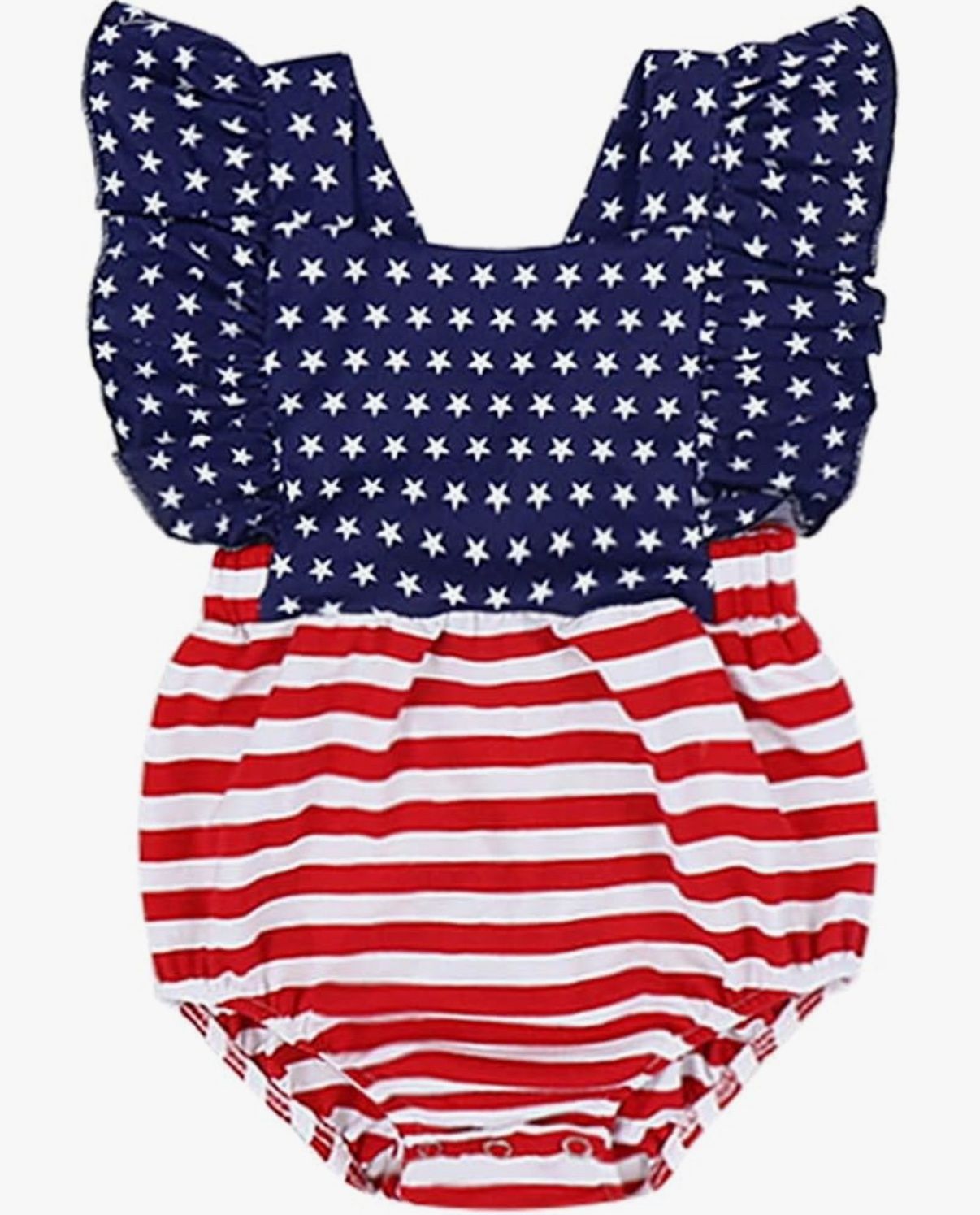 Stars &amp; Stripes Sunsuit, Size: 3/6M