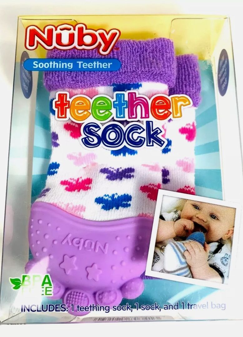 Nuby Teether Sock