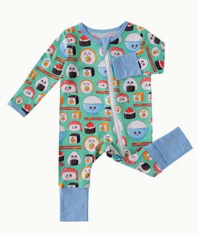 Sushi Bamboo Zippy, Size: NB