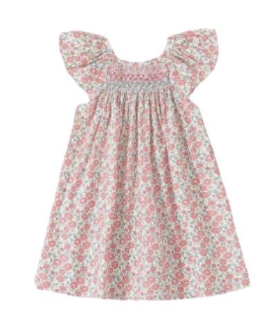 Smocked Flower Dress
