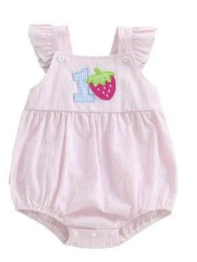 One Strawberry Birthday Bubble