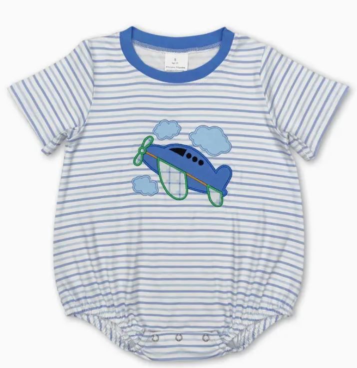 Airplane Applique Romper