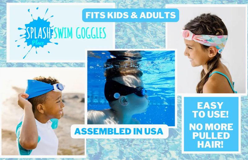 Anchors Away Splash Swim Goggles