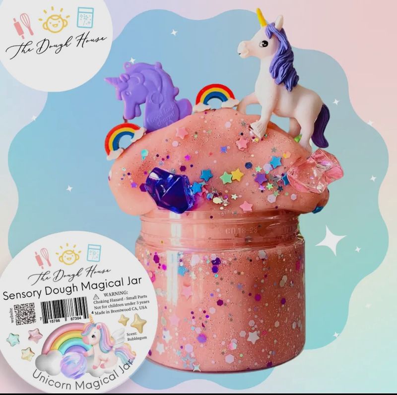 Fun Size Unicorn Dough Jar