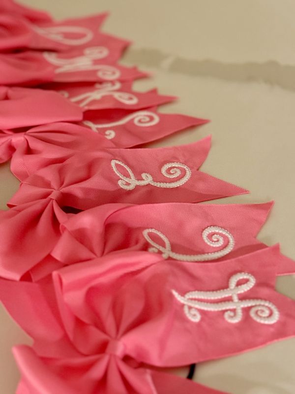 Monogram Cheer Bow