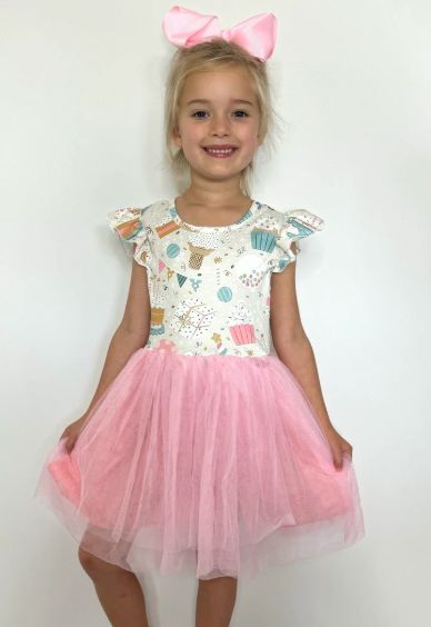 Birthday Celebration Tutu Dress