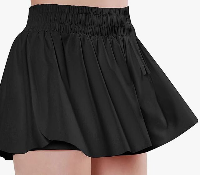Butterfly Shorts, COLOR: Black, Size: 6