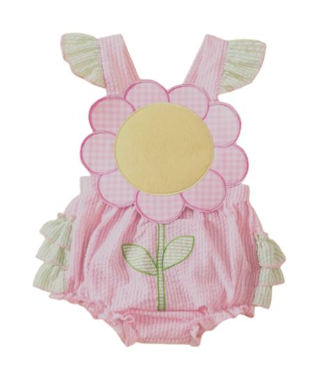 Daisy Ruffle Butt Romper