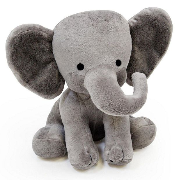 Plush Stuffie, COLOR: Grey Elephant