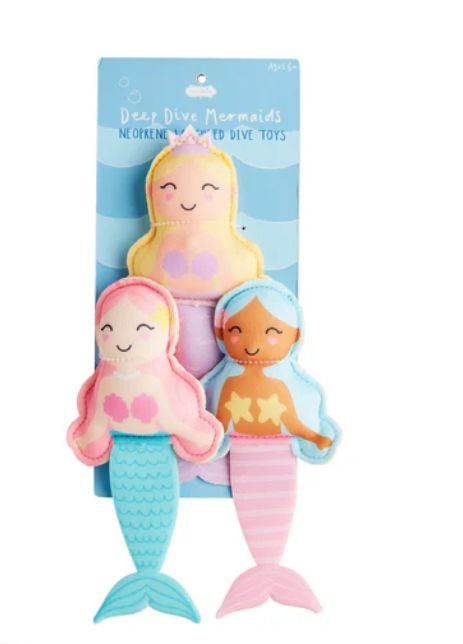 Mermaid Neoprene Dive Toys