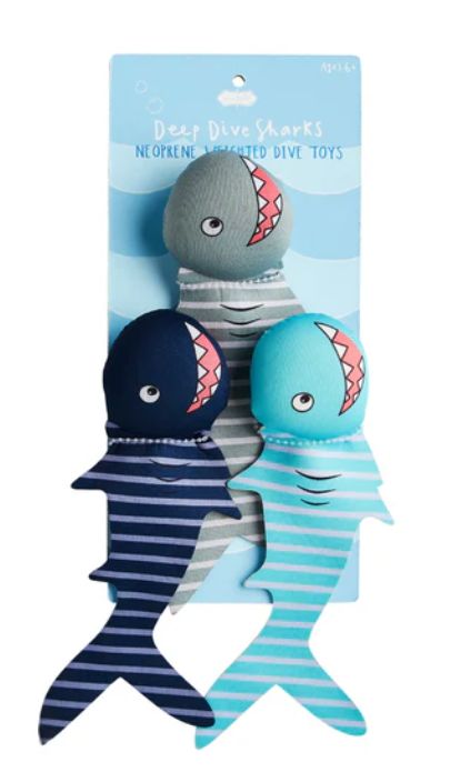 Shark Neoprene Dive Toys