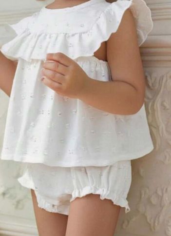 Swiss Dot Baby Set