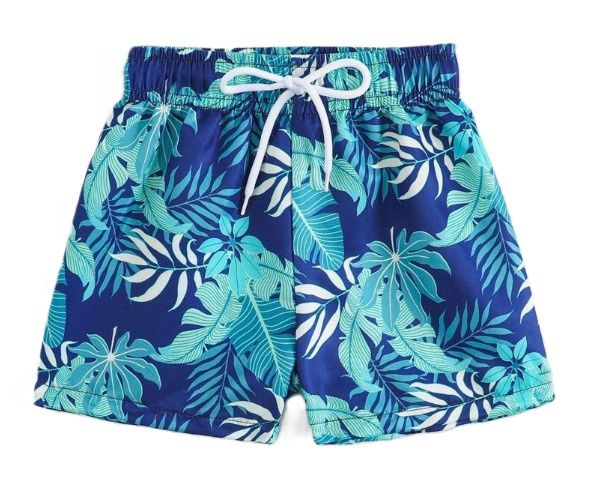 Palm Print Trunks