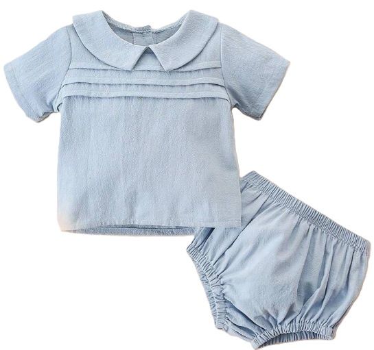 Baby Boy PP Collar Diaper Set8