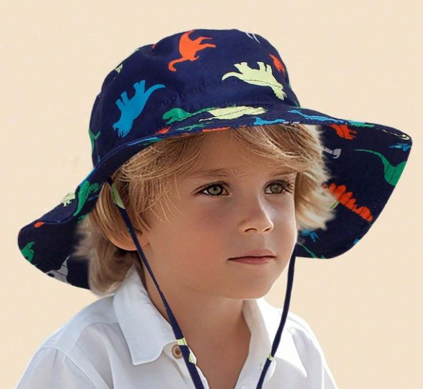 Dino Bucket Hat, Size: XS(3-12m)