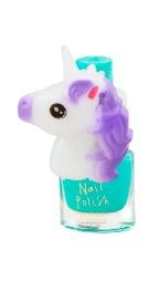 Unicorn Light Up Ring &amp; Polish Set, COLOR: Teal