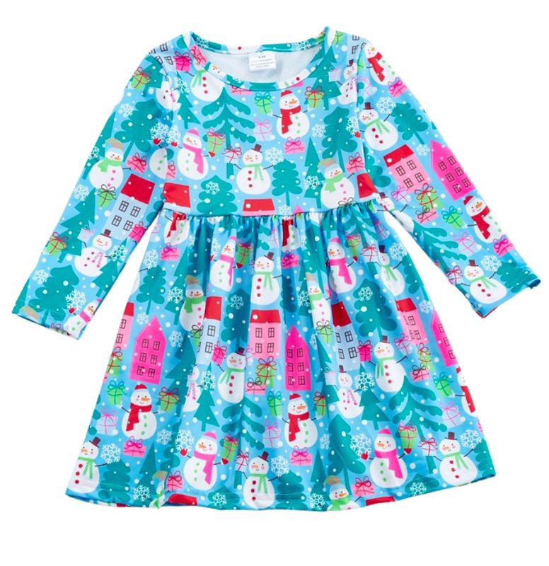 Snowman Play Dress