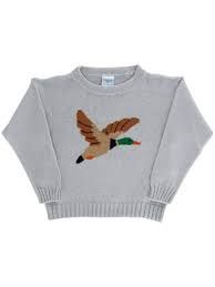Boys Duck Crew Neck Sweater, Size: 12M